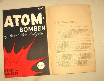 Atombomben og hvad den betyder 1945