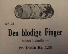 Indlæs billede til gallerivisning Blodig finger anno 1940
