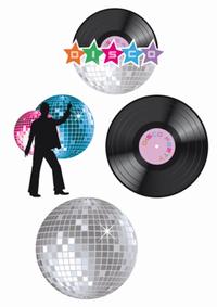 Dekorations sæt Disco