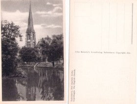 3 Gamle postkort fra København sort hvid