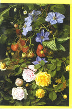 Indlæs billede til gallerivisning Forskellige dobbelte kort med blomstermalere på HC Andersens tid
