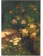 Indlæs billede til gallerivisning Forskellige dobbelte kort med blomstermalere på HC Andersens tid
