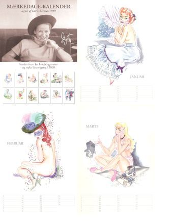 Mærkedage evigheds Kalender af Dorthe Kortzau
