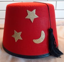 Hat fez rød