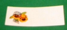 10 Gamle bordkort med blomst 4