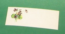 10 Gamle bordkort med blomst 8.