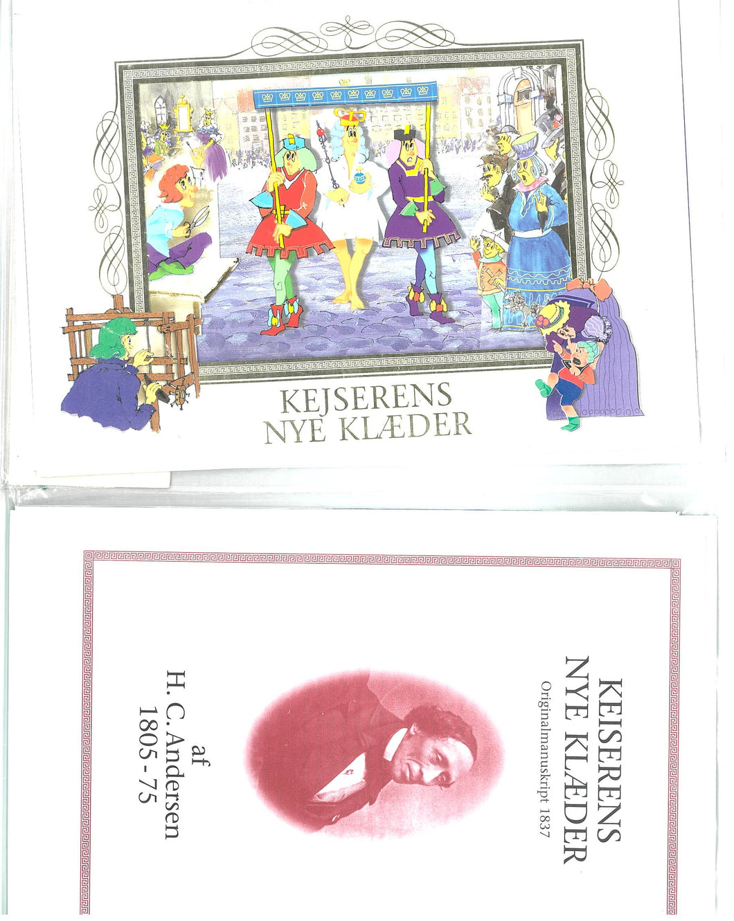 Fold ud postkort med 