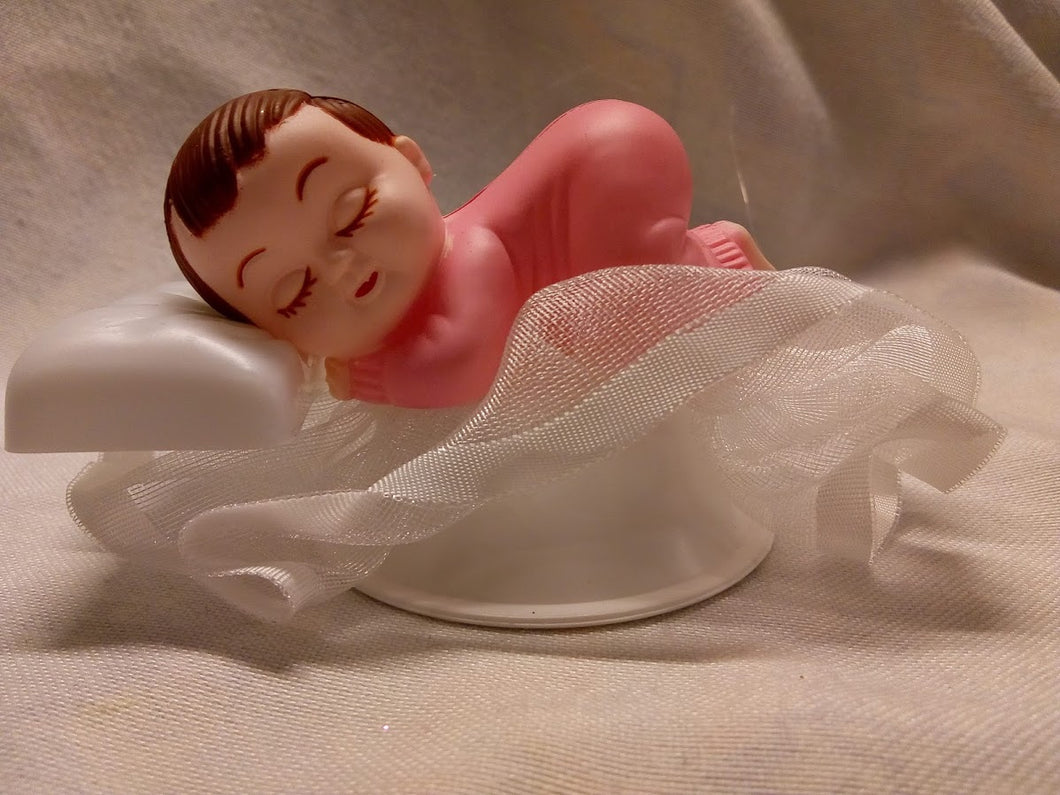 Kagefigur barnedåb pige
