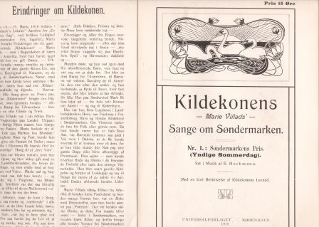 Kildekonens sange om Søndermarken