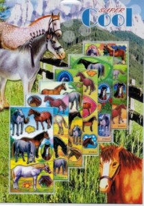 Klistermærker stickers hest