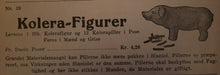 Indlæs billede til gallerivisning Kolera figurer mand eller gris
