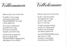 Indlæs billede til gallerivisning Velkommen sang konfirmation pige
