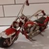 Indlæs billede til gallerivisning Motorcykel rød til dekoration
