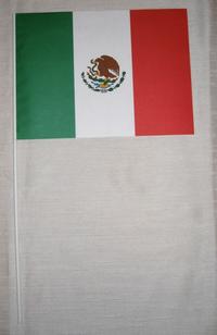 Mexikansk flag på pind