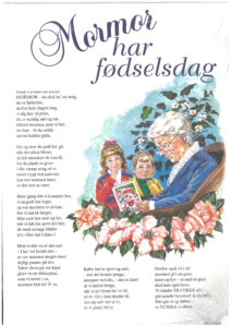 Festsang Mormor har fødselsdag