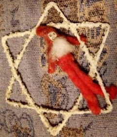 Gammel nisse på stjerne