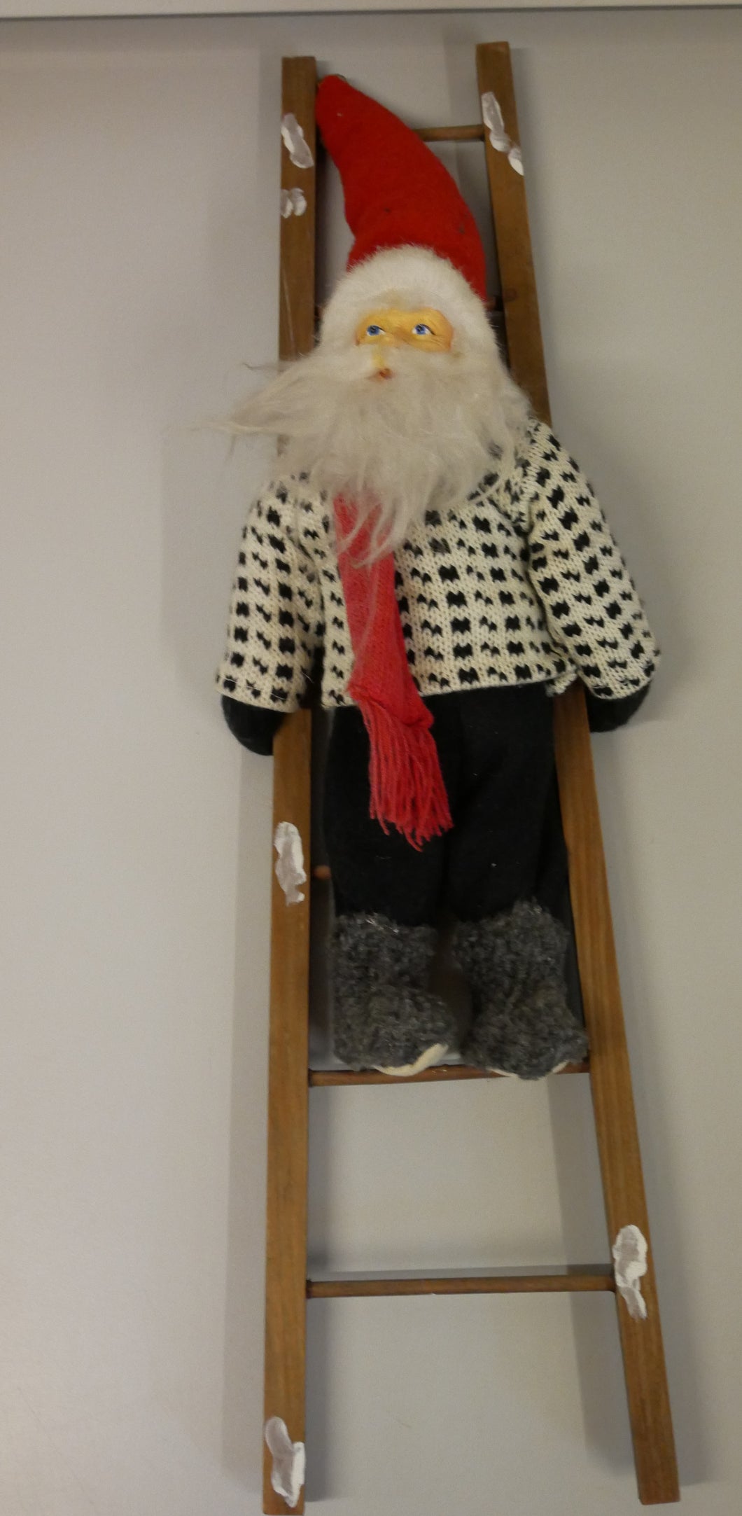 Nisse på træstige