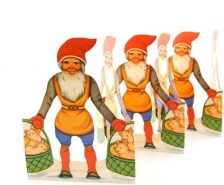 Nisseremse med nisse og grise