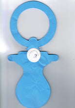 Indlæs billede til gallerivisning Guirlande barnedåb lyseblå sut
