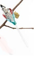 Indlæs billede til gallerivisning 1 Fugl til juletræ med hvid hale flere forskellige farver
