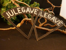 Indlæs billede til gallerivisning Pap med glimmer "Julegave"
