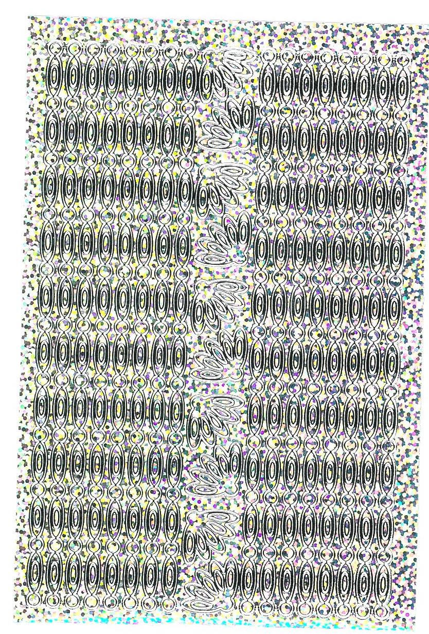 Stickers kæde sølv