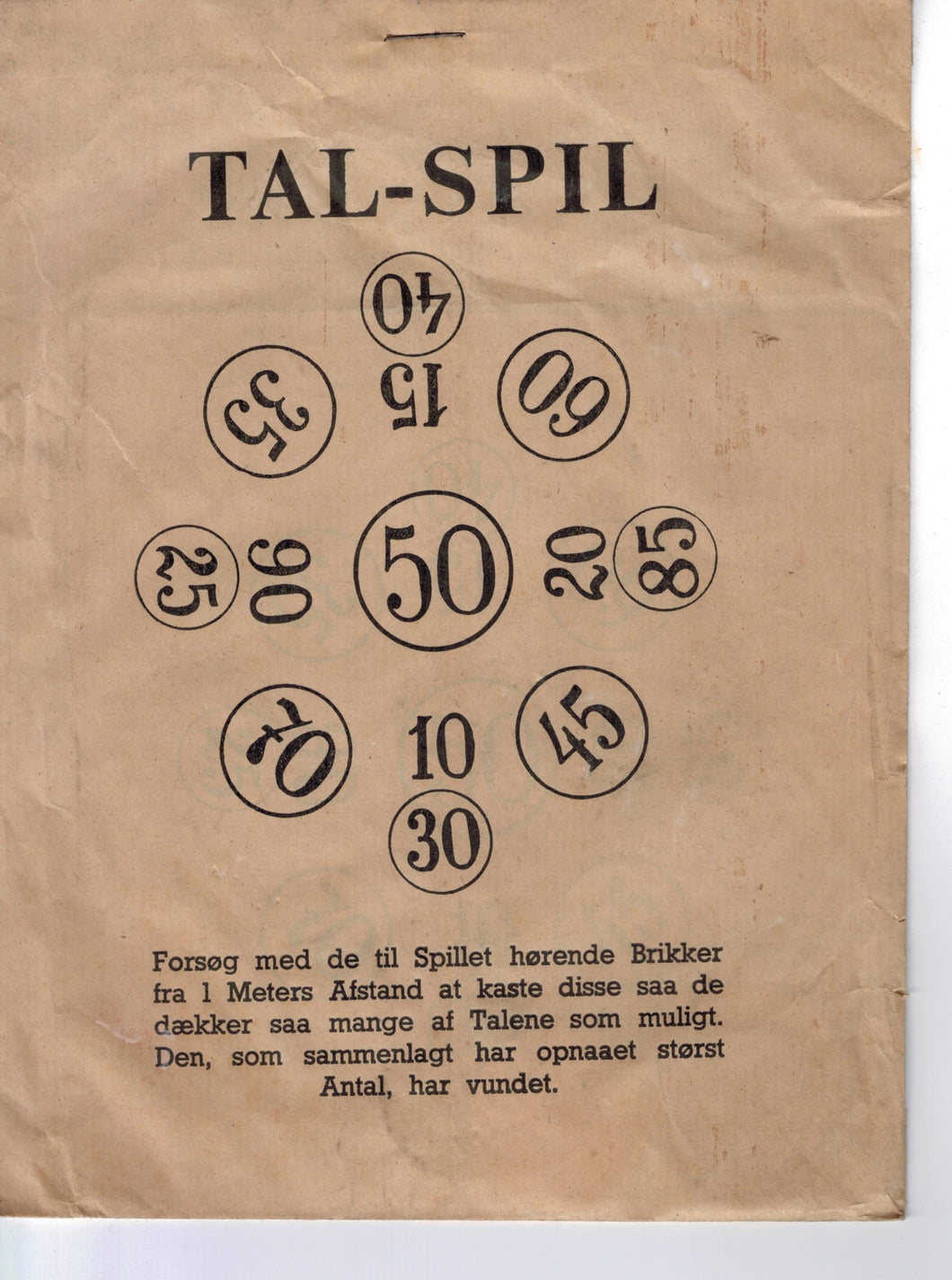 Tal spil