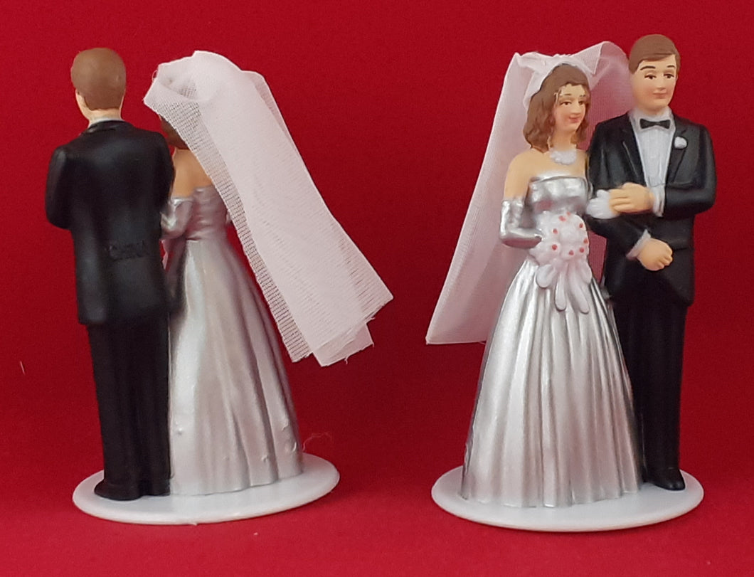 Kagefigur sølvbryllup