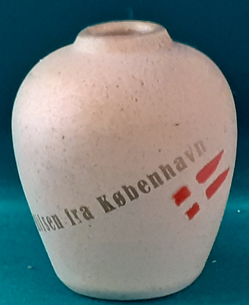 Lille vase gammel souvenir fra København