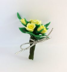 Blomster buket til dukkehus